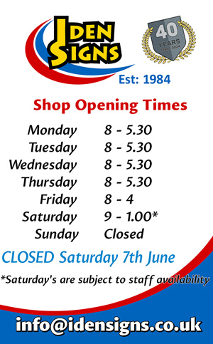 Opening Times