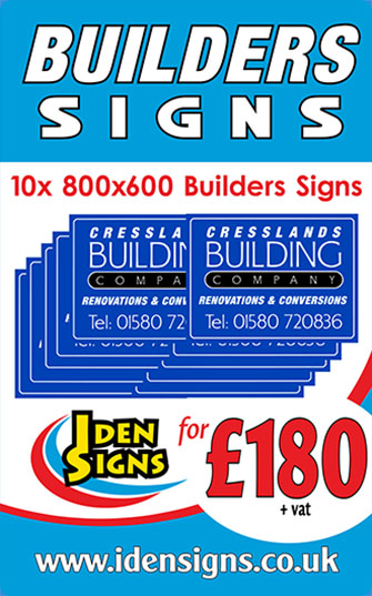 Builders Signs