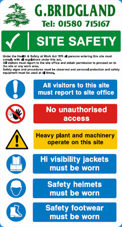 Site Saftey Signs